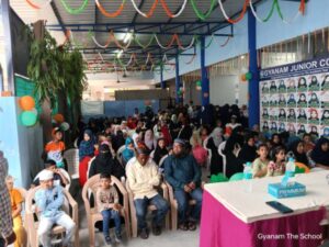 Independence Day Celebration at Gyanam Junior College - Flag Hoisting and Cultural Programs